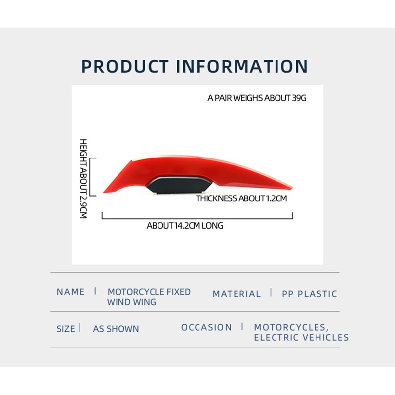 Cánh Gió Cố Định Cánh Gió Cho Xe Máy Scooter