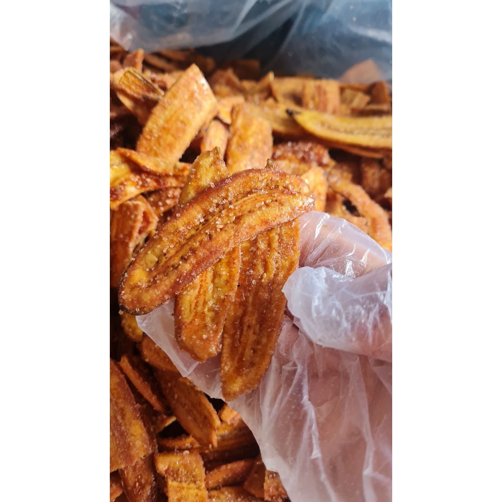 500g Chuối Sấy Mè Gừng Giòn Tan 💥FREE SHIP💥 Hàng Loại 1 - Hình Thật