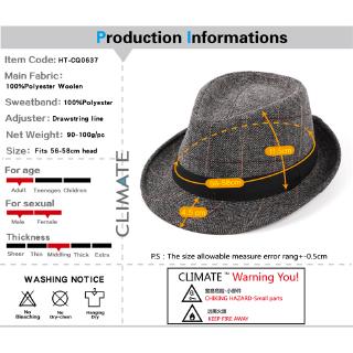 Mũ Fedora Màu Đen Trơn Thời Trang Cho Nam