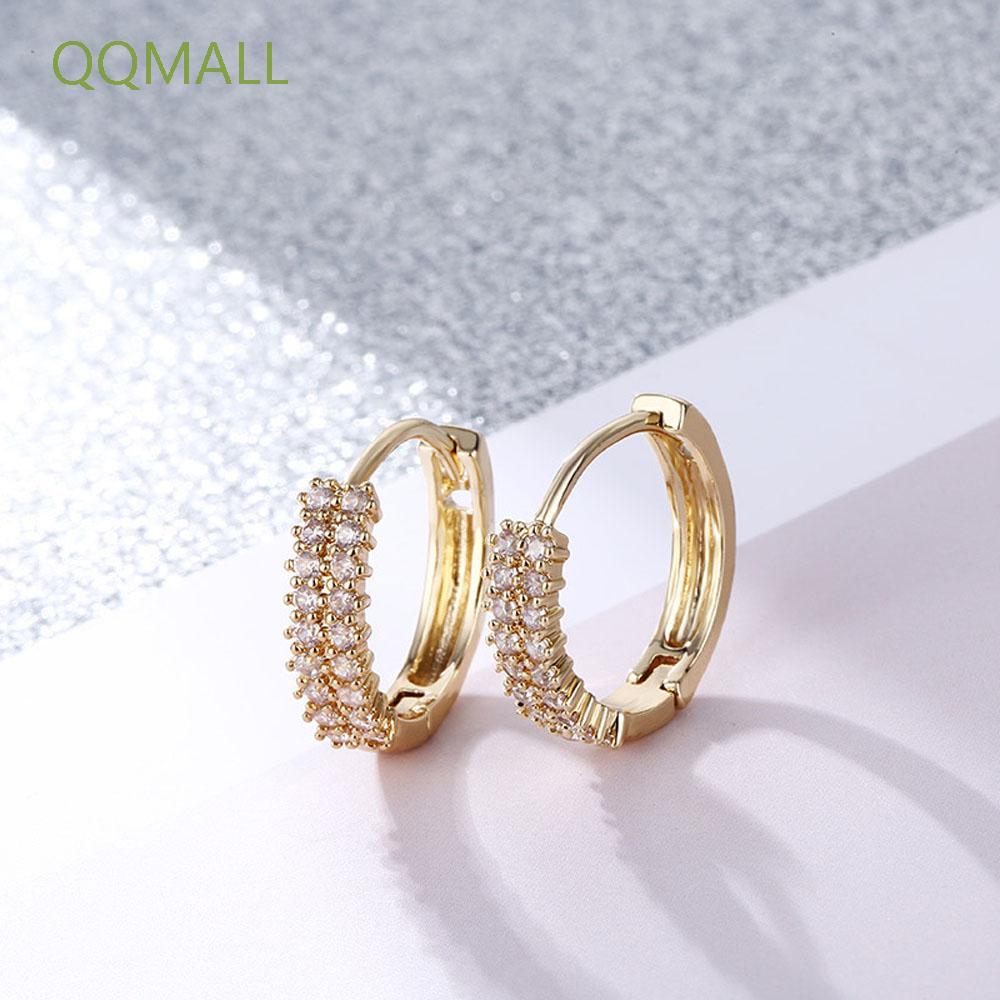 Bông Tai Tròn Nhỏ Nhiều Màu Sắc Thời Trang Sang Trọng