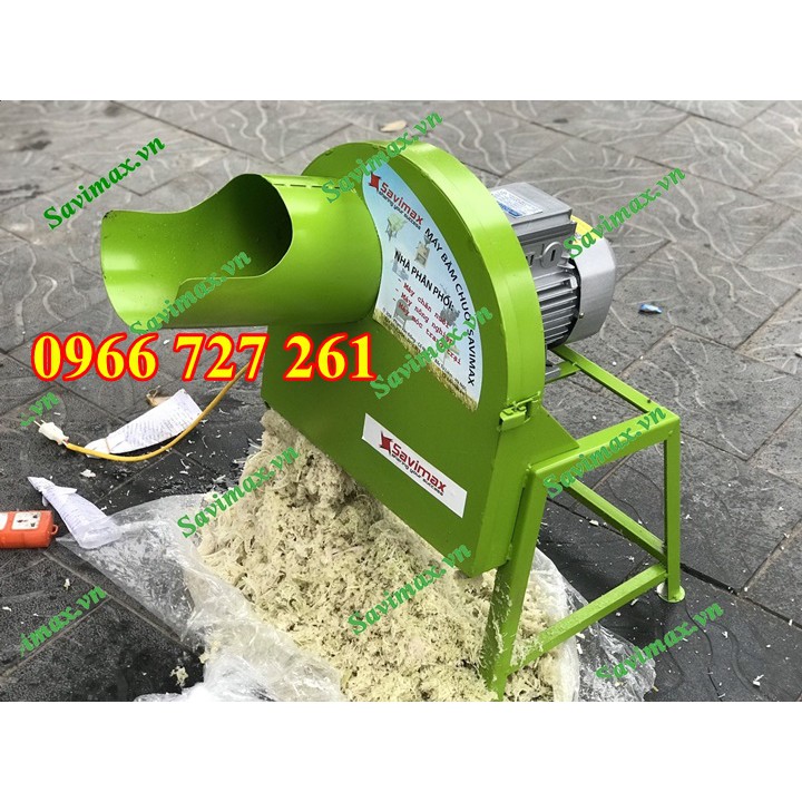 Máy thái chuối mịn 1 lần cho gà vịt - bảo hành 12 tháng dổi mới moto 1 năm
