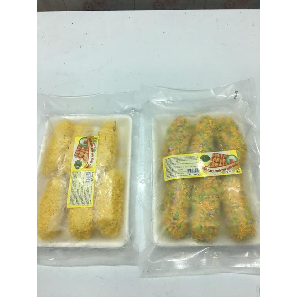 Hotdog xúc xích phô mai Hàn quốc500gr/ vi 6 cai. Giao thành phố Hồ Chí Minh