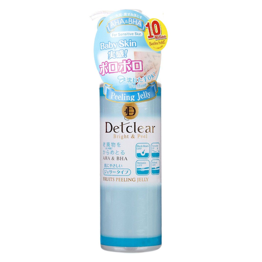 Gel tẩy tế bào chết Detclear Meishoku - Không mùi 180ml