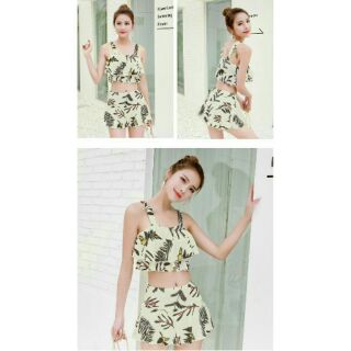 Bộ bơi áo tắm bikini hai mảnh hoạ tiết độc lạ hít hot