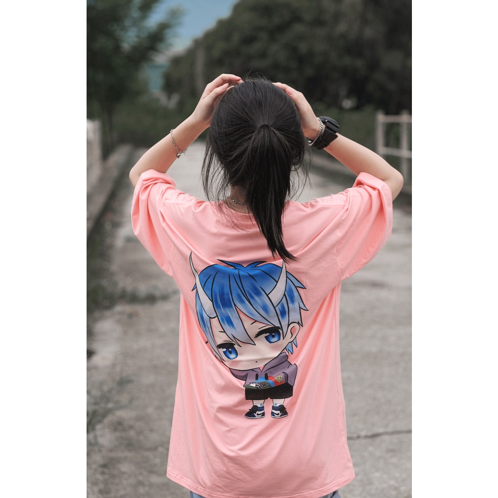 Áo Thun Kelly Gaming - Unisex Nam Nữ Cotton Form Rộng Tay Lỡ