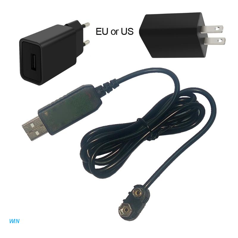 Pin sạc dự phòng WIN 6F22 9V 9V với cổng USB cho đồ chơi Radio