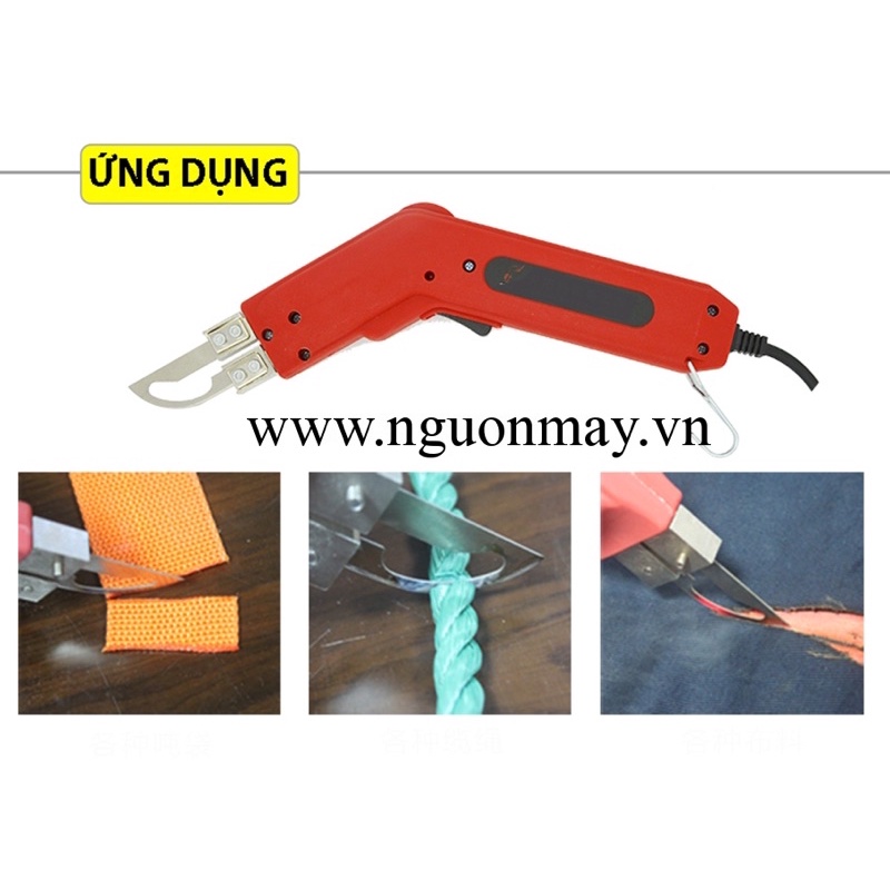 Máy Cắt Vải Bằng Nhiệt Cầm Tay _ Kéo cắt vải Bằng Nhiệt - Cắt Vải Satin, Polyeste , Nilong