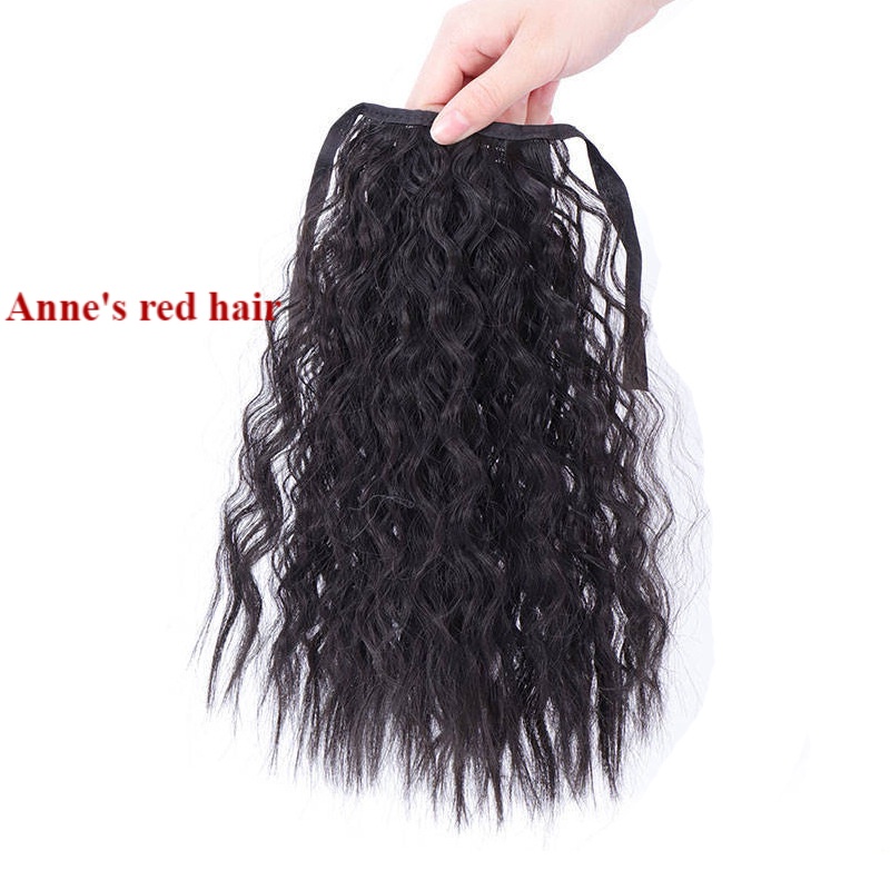 Tóc giả đuôi ngựa dài uốn xoăn cho trẻ em