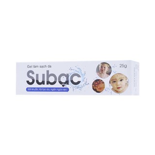 Gel Làm Sạch Và Sát Khuẩn Da Subạc 25G