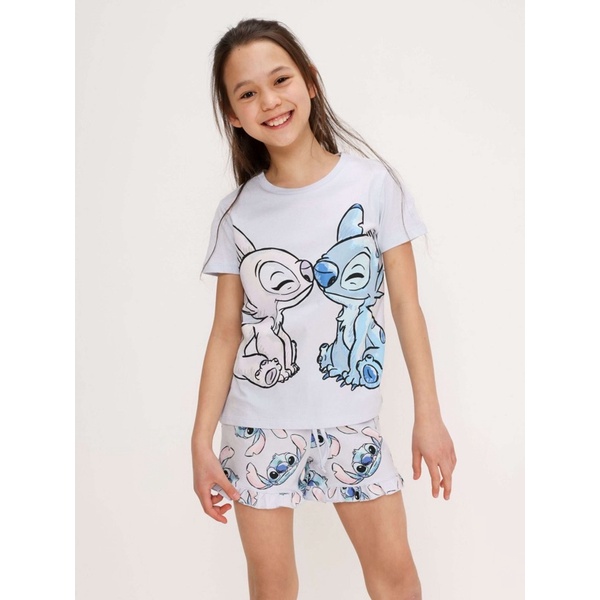 Bộ Hè Bé Gái In Hình FOX(quần trộn giao ngẫu nhiên)