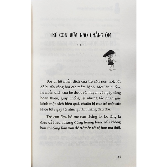 Sách - Trẻ con đứa nào chẳng ốm