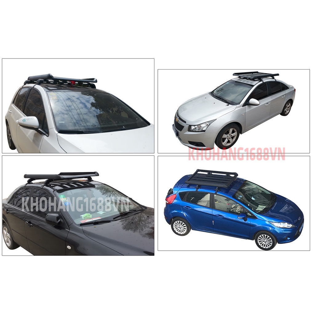 Giá nóc cho xe Sedan, CUV, Hatchbach...