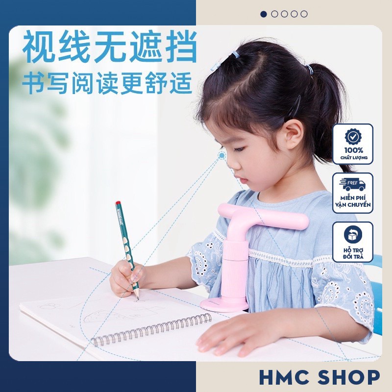 Giá đỡ cằm chống cận thị, chống cong vẹo cột sống, dụng cụ chống cận thị, chống cằm cho bé
