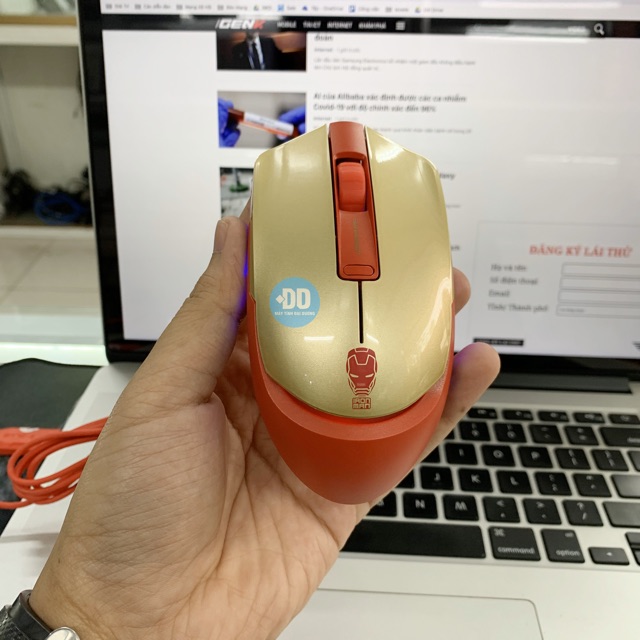 Chuột Chơi Game EBLUE EMS145 Marvel Chính Hãng 2400 DPI