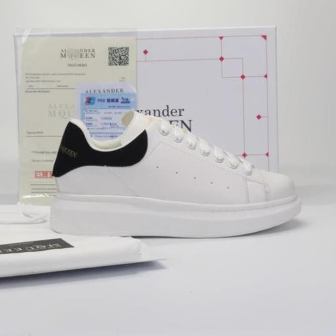 [Video Tận Cảnh - FREE SHIP] 🔥Giày thể thao sneaker🔥 MCQ gót nhung đen full box MET1 V.Q Sneaker | BigBuy360 - bigbuy360.vn