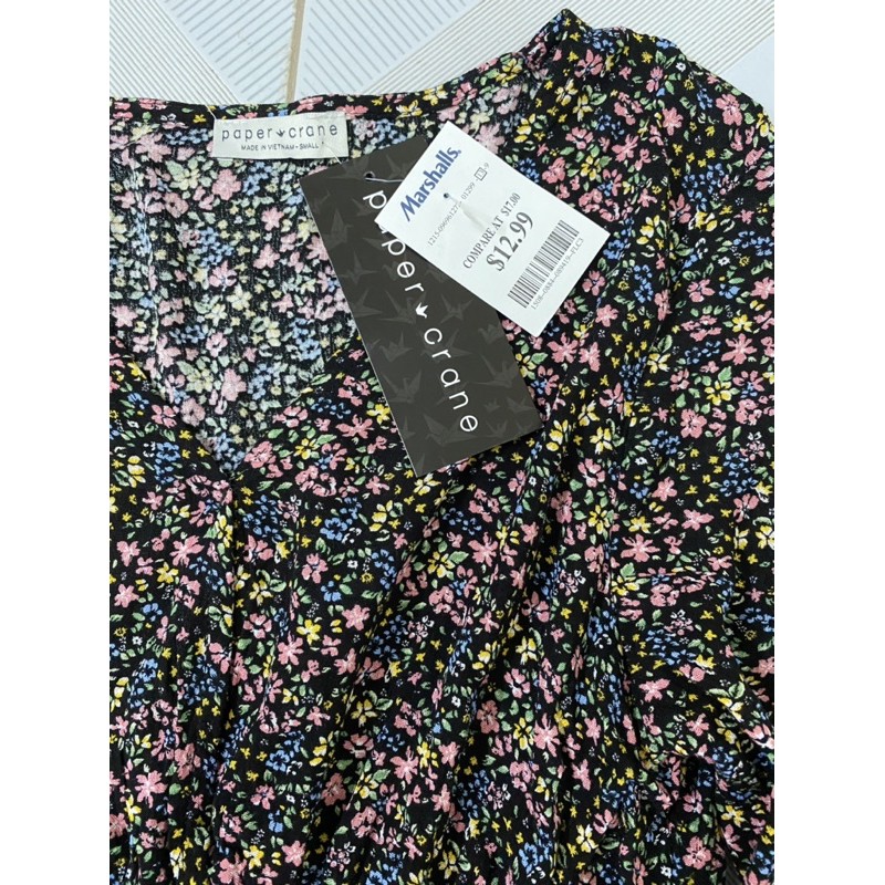 Áo hoa tay dài Vnxk | BigBuy360 - bigbuy360.vn