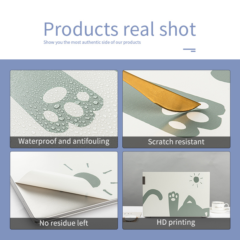 Set 2 miếng dán chống thấm nước thích hợp cho máy tính 11-17 inch