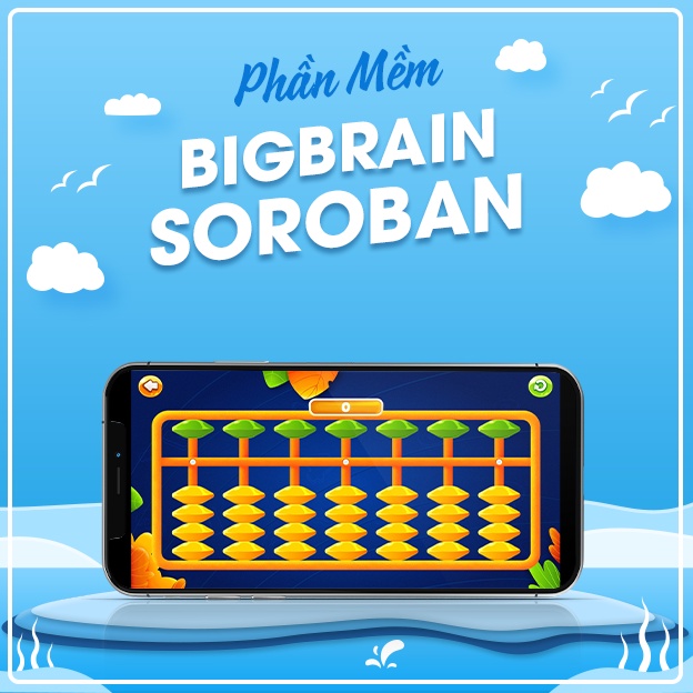 Thẻ học Toán tư duy Bigbrain Soroban