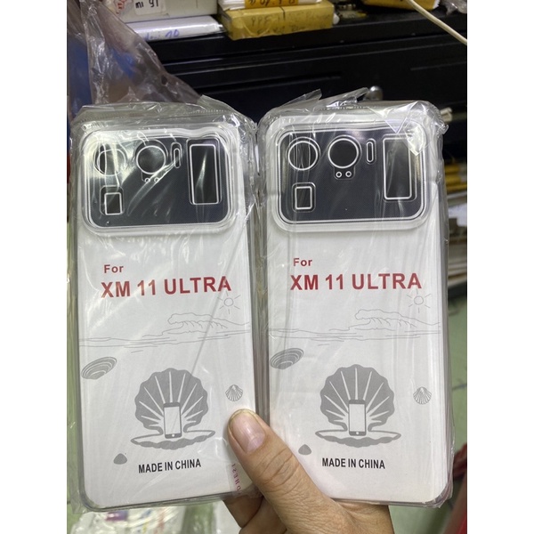Ốp lưng Xiaomi Mi 11 Ultra dẻo trong suốt bảo vệ Camera