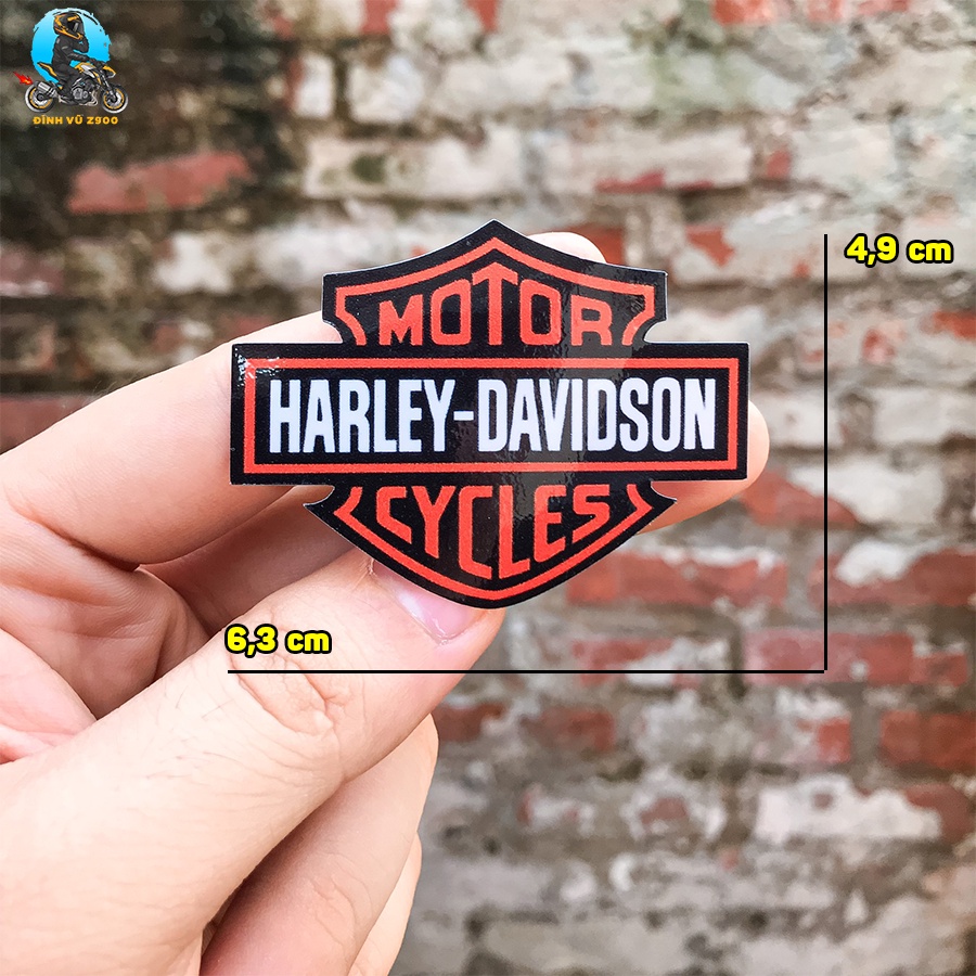 Sticker các hãng xe moto dán trang trí mũ bảo hiểm, xe máy, laptop, điện thoại,...Sticker chống nước, bền màu, dính chắc