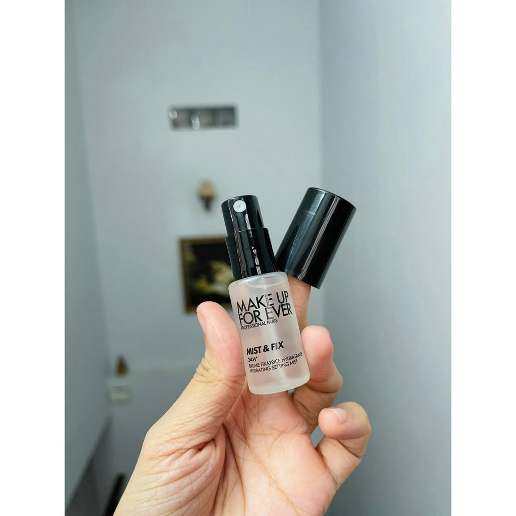 [MẪU MỚI 2023 – MINI 10ML] XỊT KHÓA MAKEUP FOR EVER MIST &amp; FIX 24H HYDRATING SETTING MIST