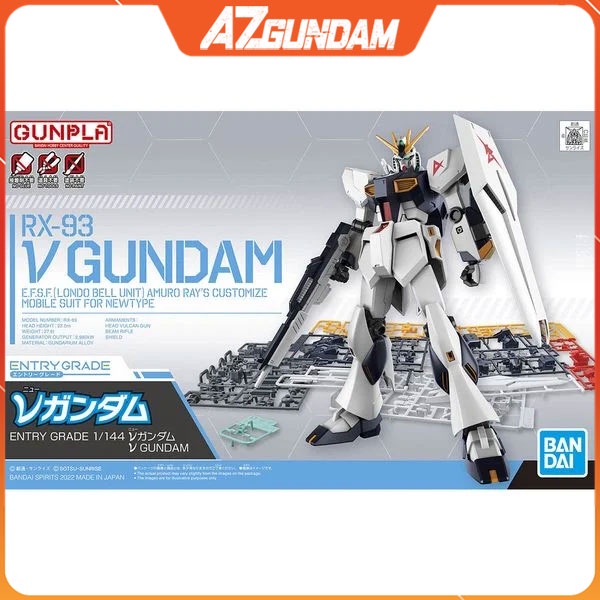 Mô hình lắp ráp Gundam Entry Grade RX-93 Nu Gundam Chính Hãng Bandai - Nhật Bản