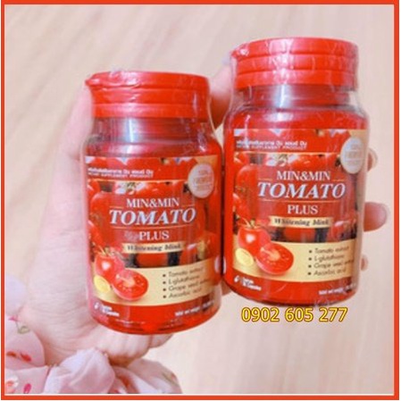 [Chính hãng] Viên uống trắng da Min&Min Tomato Plus Thái Lan