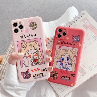 SAILOR MOON ốp điện thoại Mềm In Hình Thủy Thủ Mặt Trăng Dễ Thương Cho Iphone 11 Pro Xs Max Xr X 6 7 8 Plus Se2