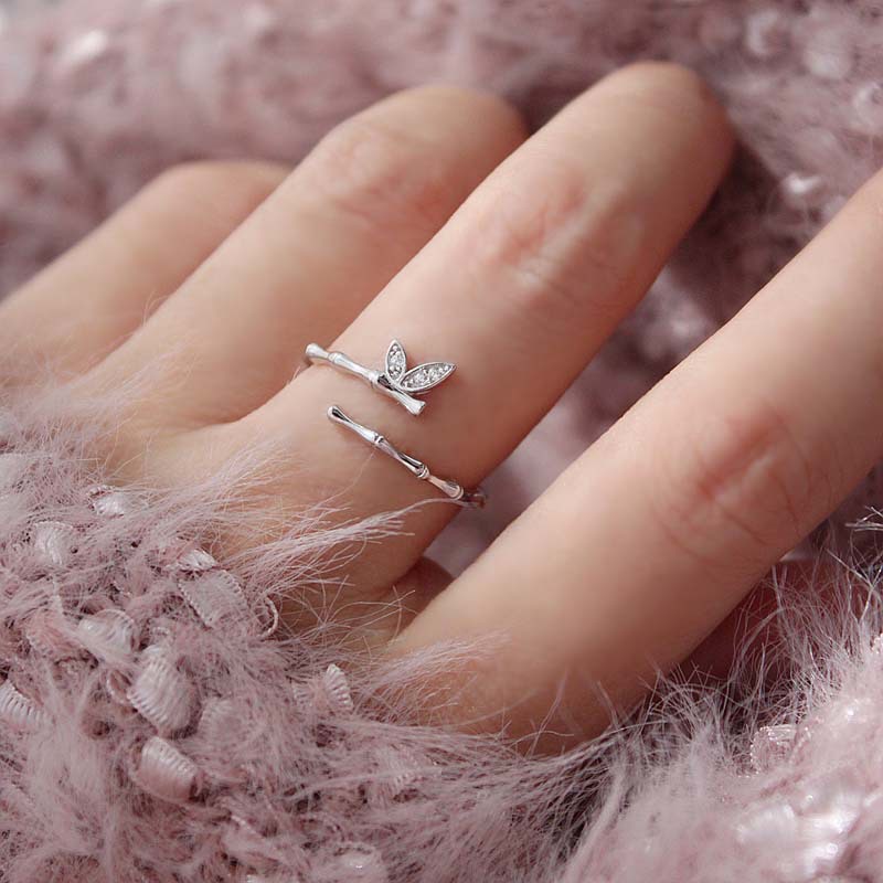 Mở nhẫn Tính cách đơn giản có thể điều chỉnh Nhẫn nữ tinh tế