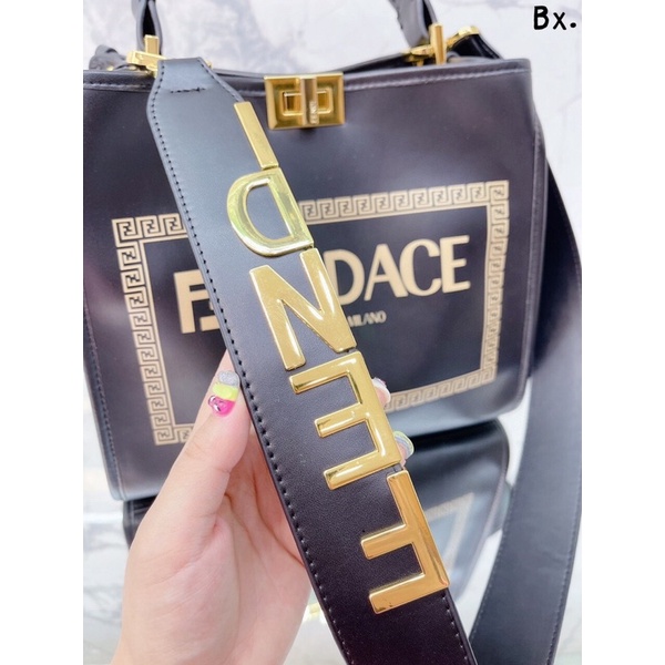 Túi xách Fendì tote sz 30cm chất da bò