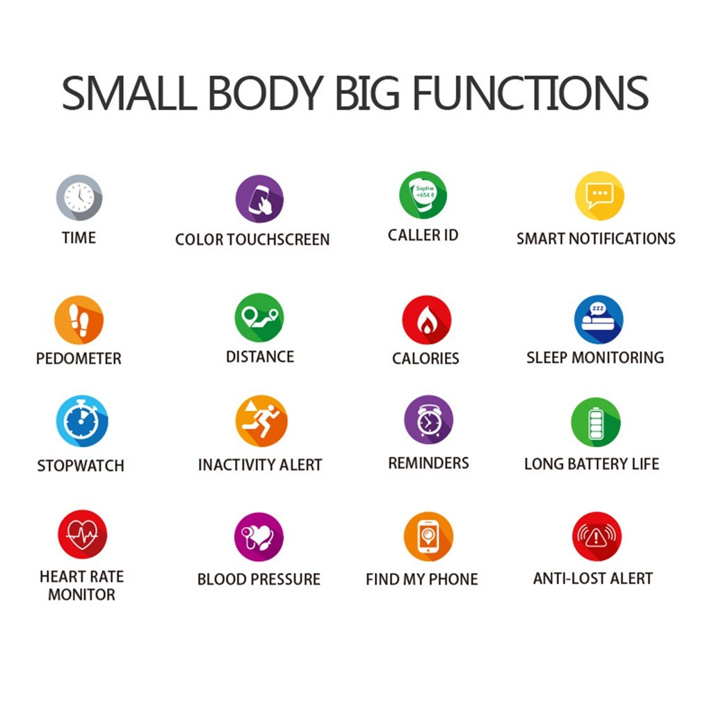 Đồng Hồ Thông Minh 42mm Kết Nối Bluetooth Có Chức Năng Đo Nhịp Tim Kèm Phụ Kiện