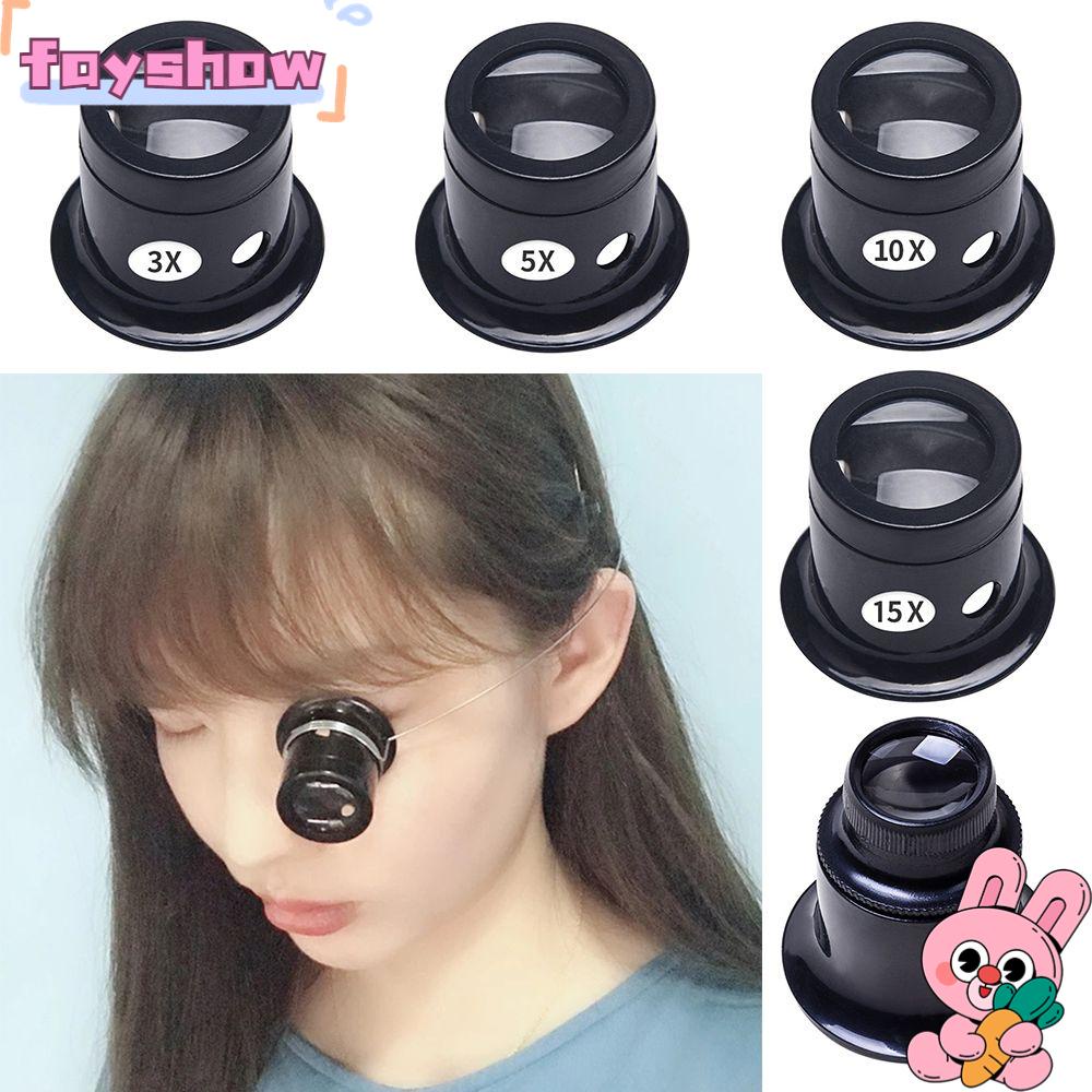 Kính Lúp 3X 5X 10X 15X 20X Chuyên Dụng Cho Thợ Làm Đồng Hồ