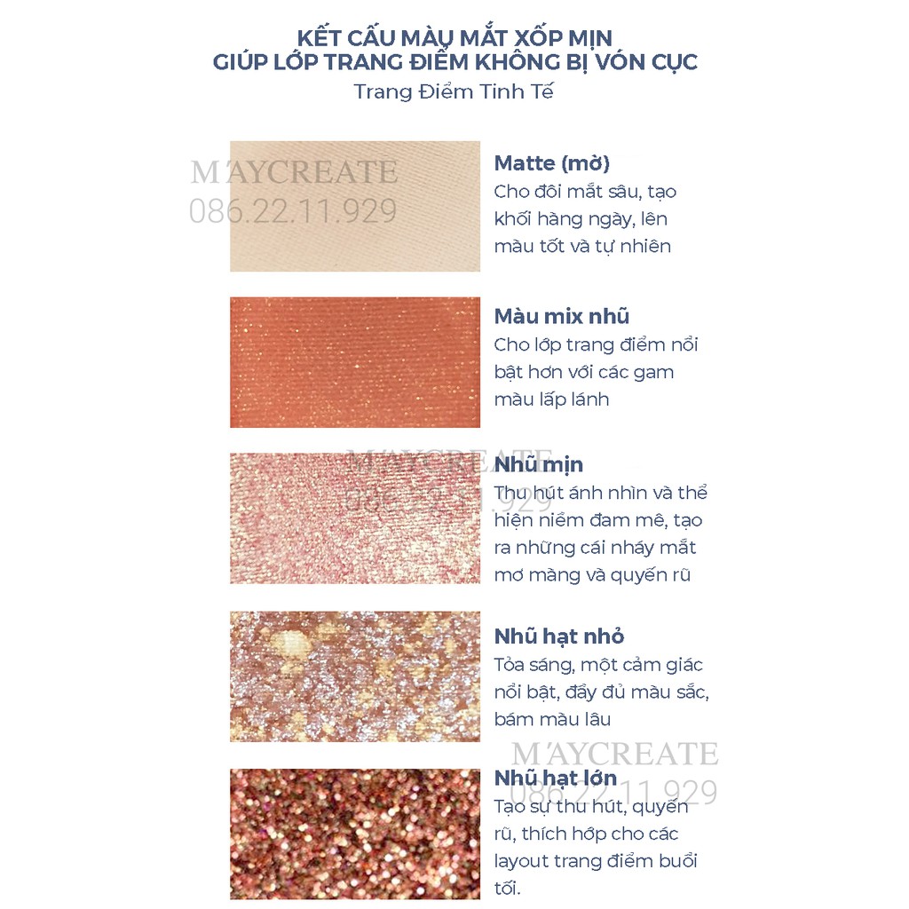 Bảng Phấn Mắt ♥️FREESHIP♥️ Bảng Mắt Maycreate 9 màu Bảng Mắt Nội Địa Trung | BigBuy360 - bigbuy360.vn