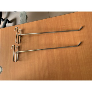 Móc siêu thị, thanh treo giá kệ , móc treo lưới kệ siêu thị dài 30cm