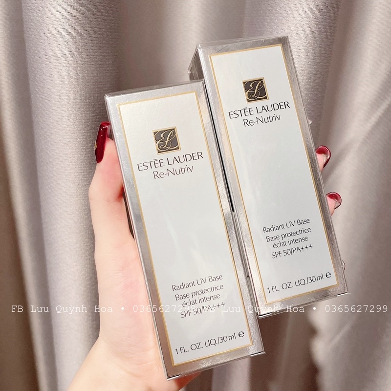 Kem chống nắng kiêm lót Estee Lauder Re-Nutriv Radiant UV Base - SPF50/PA+++ 30ml