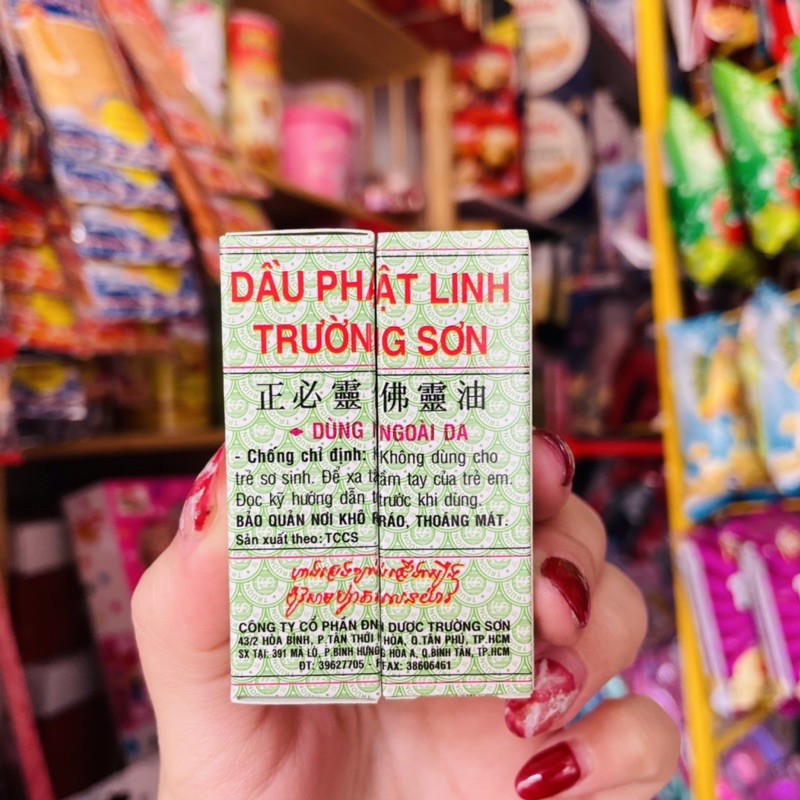 Dầu gió phật linh Trường Sơn 1,5ml