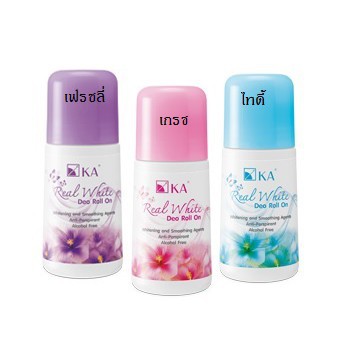 Lăn Khử Mùi Trắng Nách KA Real White 25ml Thái Lan
