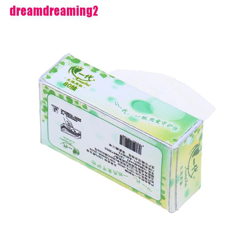 Hộp Khăn Giấy mini Độc Đáo Trang Trí Nhà Búp Bê Tỉ Lệ 1: