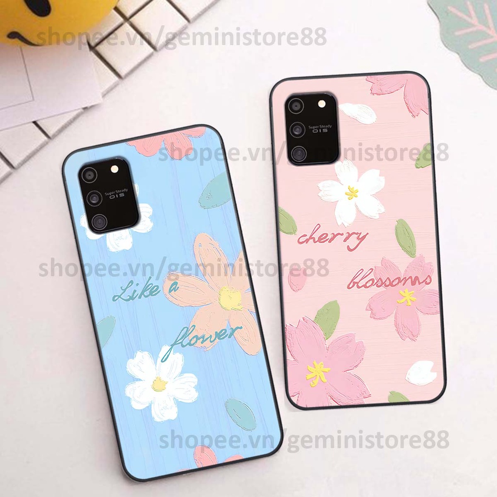 Ốp Samsung S10 Lite in hình hoa lá nhiều màu sắc siêu đẹp, siêu xinh, siêu cá tính