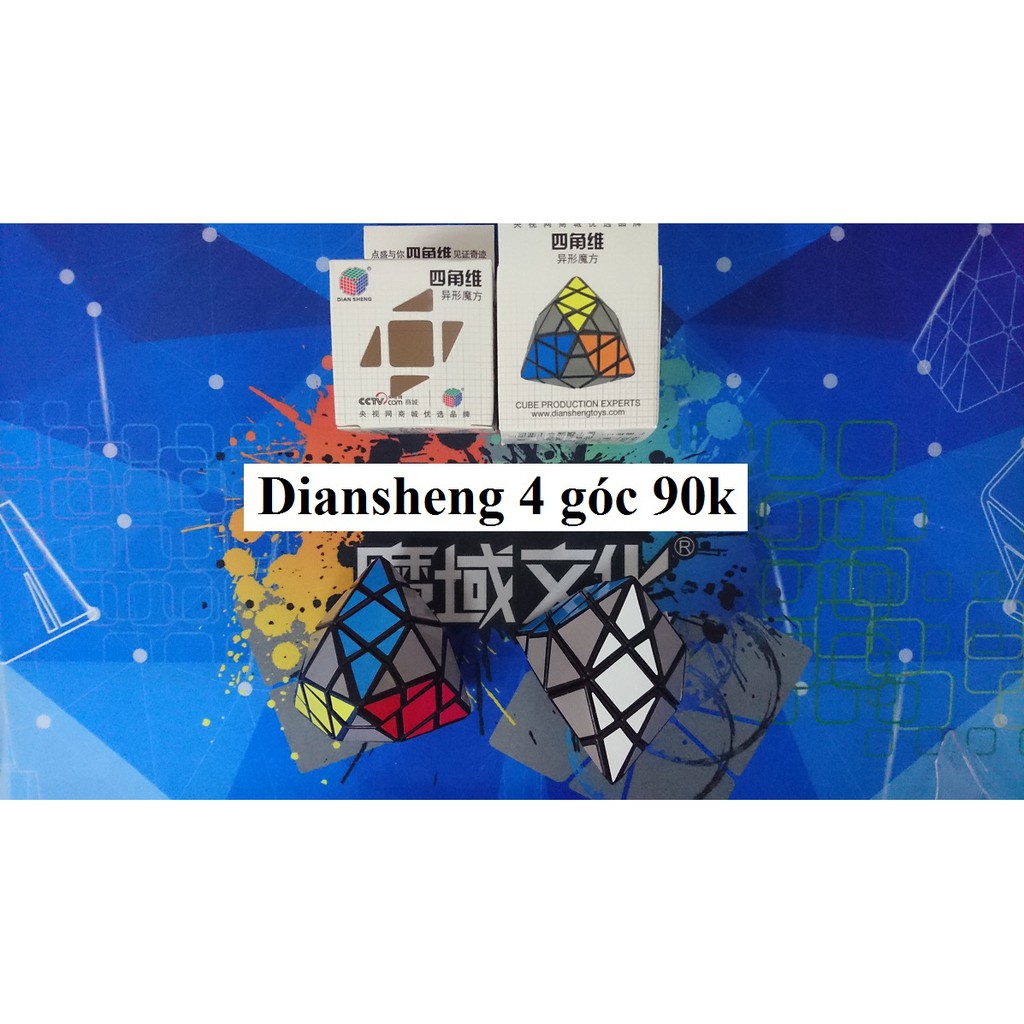 Biến thể Rubik. Diansheng 4 góc