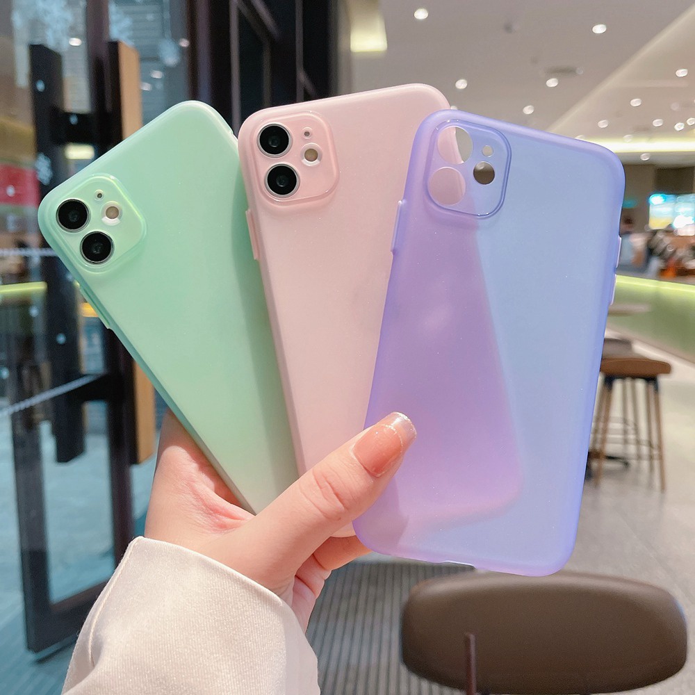 Ốp Điện Thoại TPU Mềm Siêu Mỏng 0.3mm Cho iPhone 11 Pro max XR X XS max
