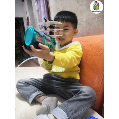 Súng đồ chơi bắn máy bay dành cho trẻ em , đồ chơi súng phóng máy bay lượn mô hình trẻ em .