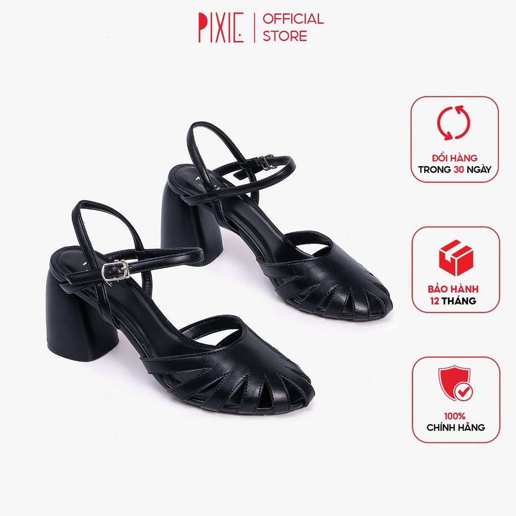 Giày Sandal Cao Gót 7cm Dáng Rọ X920 Pixie
