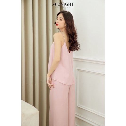 Đồ ngủ mặc nhà Set dài cotton lụa - Midnight Sleepwear