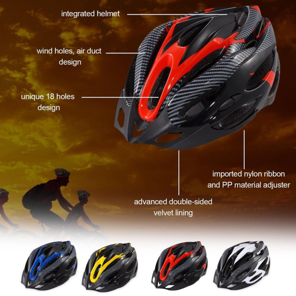 Bảo Hiểm Xe Đạp WeSport Cho Nam Nữ, Mũ Bảo Hiểm Xe Đạp Địa Hình Đa Màu An Toàn MTB Siêu Nhẹ Tích Hợp Khuôn EPS + PC-168