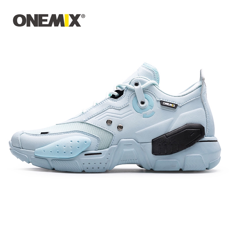 ONEMIX High Top Running Shoes for Women Platform Black Light Flats Fashion Outdoor Sneakers Men Hip Hop Shoes Sport Sneaker