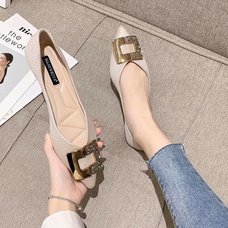 Dày bệt da mềm đi sang chảnh - Hàng order