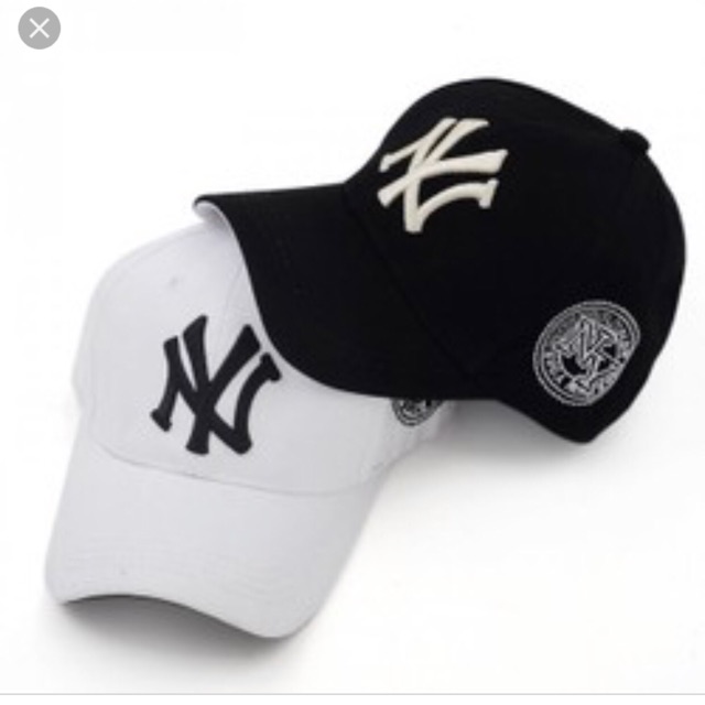 Nón lưỡi trai NY nón kết thời trang phong cách Hàn quốc mẫu mới From chuẩn vải dẹp Nhiều màu sắc cho cả nam và nữ
