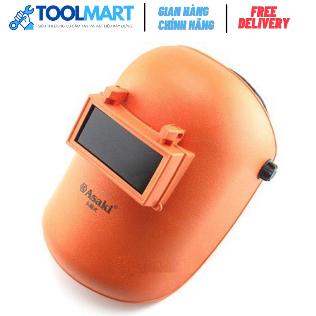 MẶT NẠ HÀN CHỐNG UV - ASAKI AK-2033 - CHẤT LIỆU NHỰA PP CAO CẤP CHỊU NHIỆT ĐỘ CAO