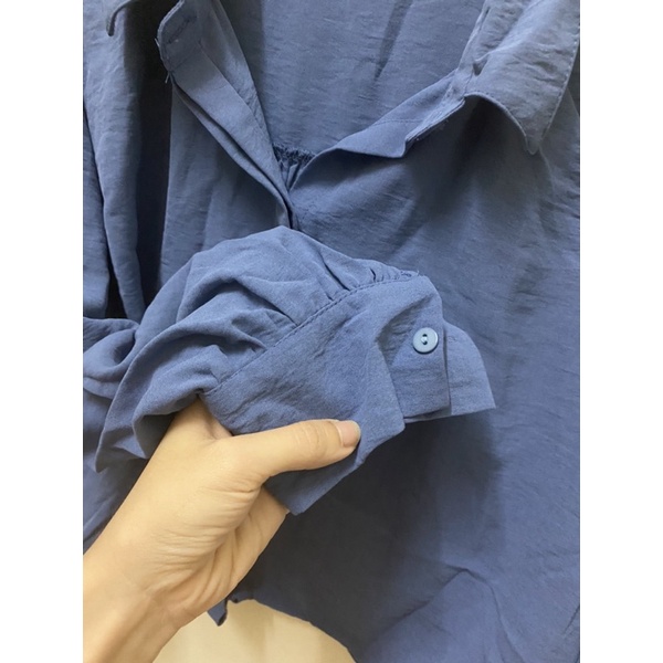 Áo sơmi zra có dây rút trả khách dư 2c size M 🥰